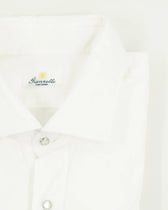 Giannetto Portofino Western Shirt White