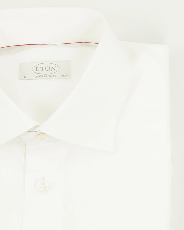 Eton Shirt Signature Twill Contemporary White