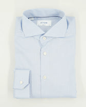 Eton Shirt Signature Twill Super Slim Light Blue