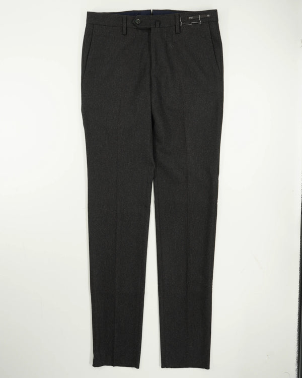PT Torino Trousers Flannel Stretch Dark Brown