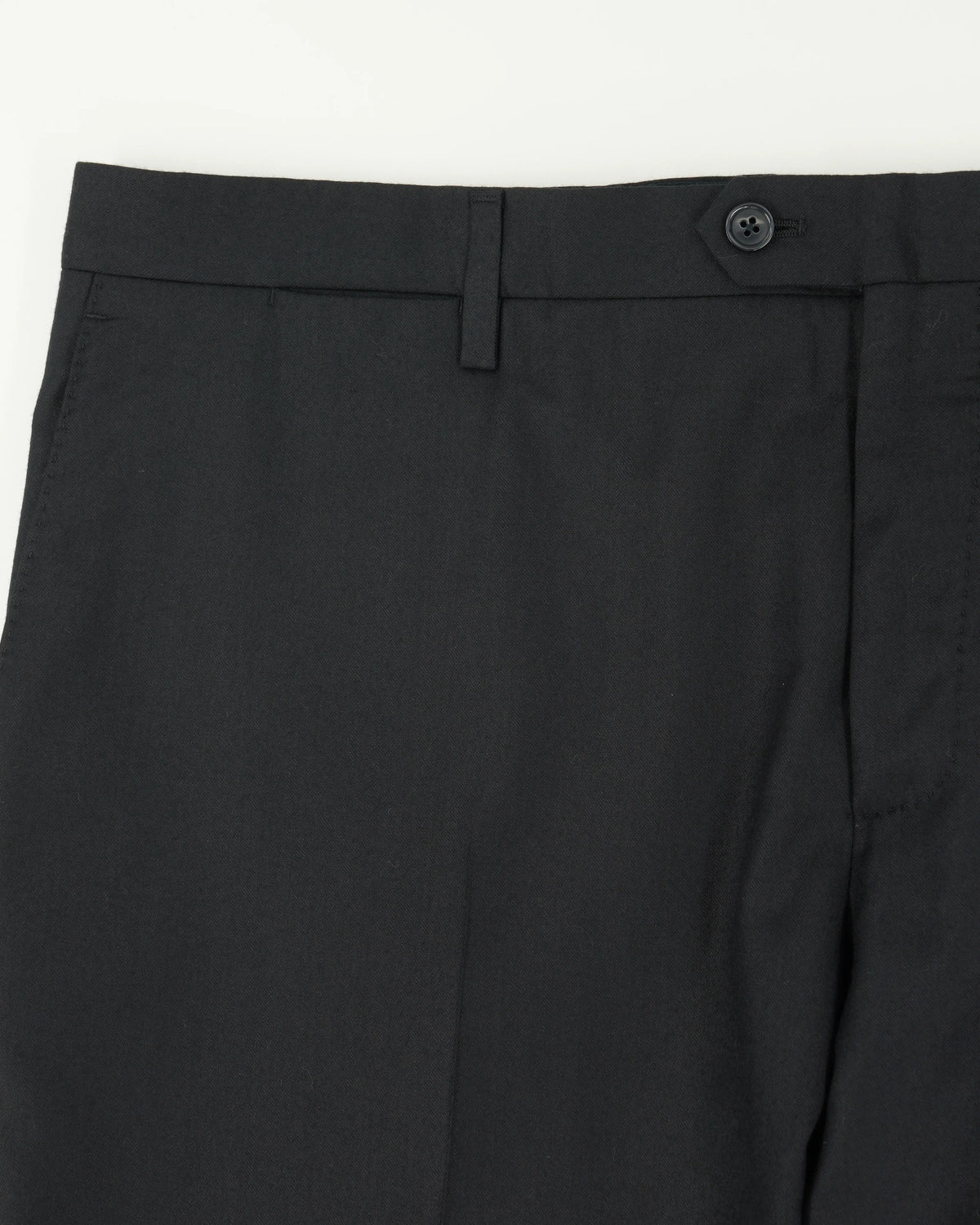 Lardini Trousers Brushed Wool Black