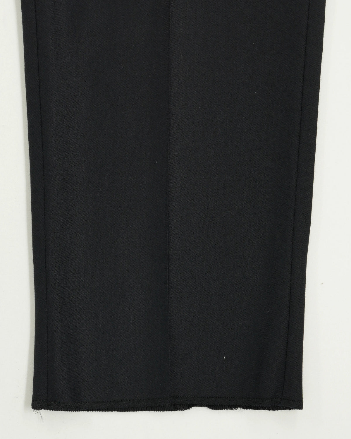 Lardini Trousers Brushed Wool Black