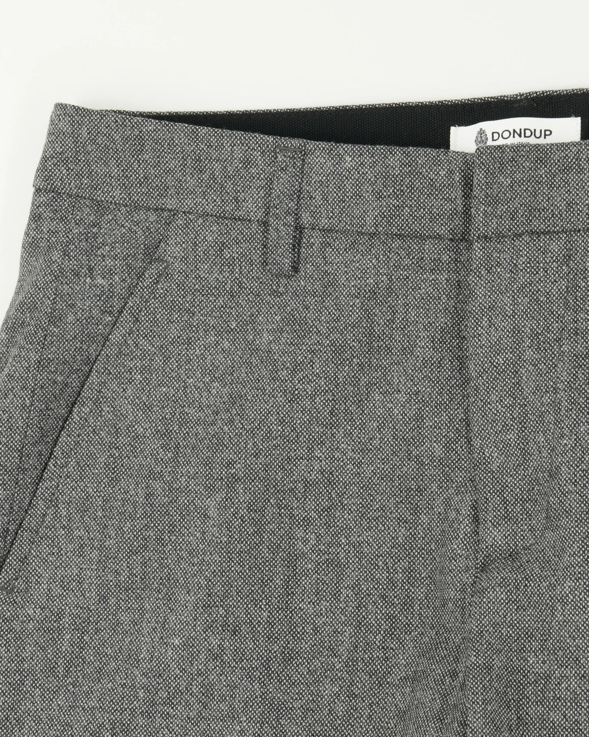 Dondup Gaubert Wool Stretch Grey