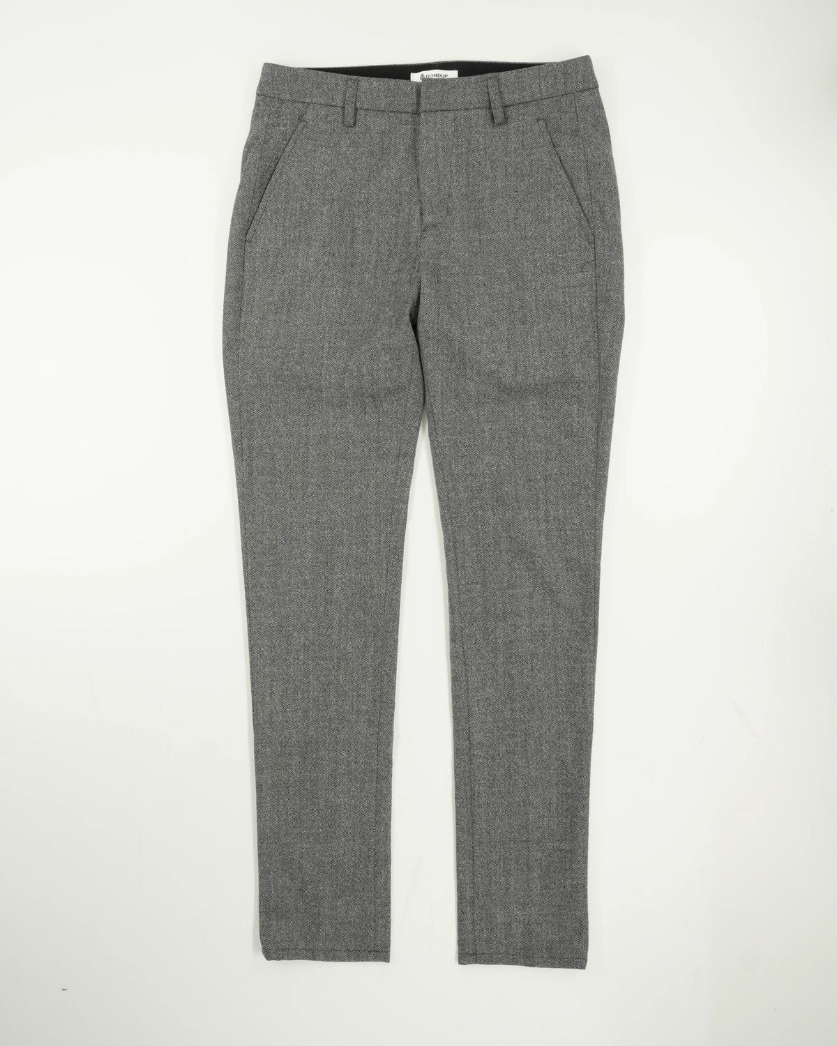 Dondup Gaubert Wool Stretch Grey