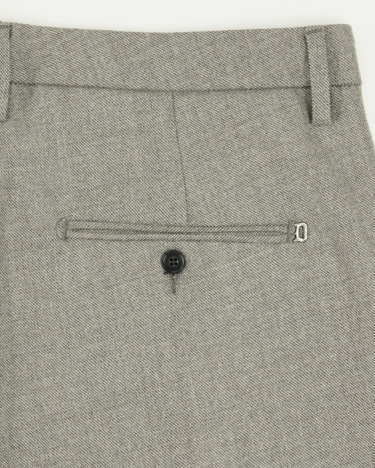 Dondup Gaubert Wool Stretch Warm Grey