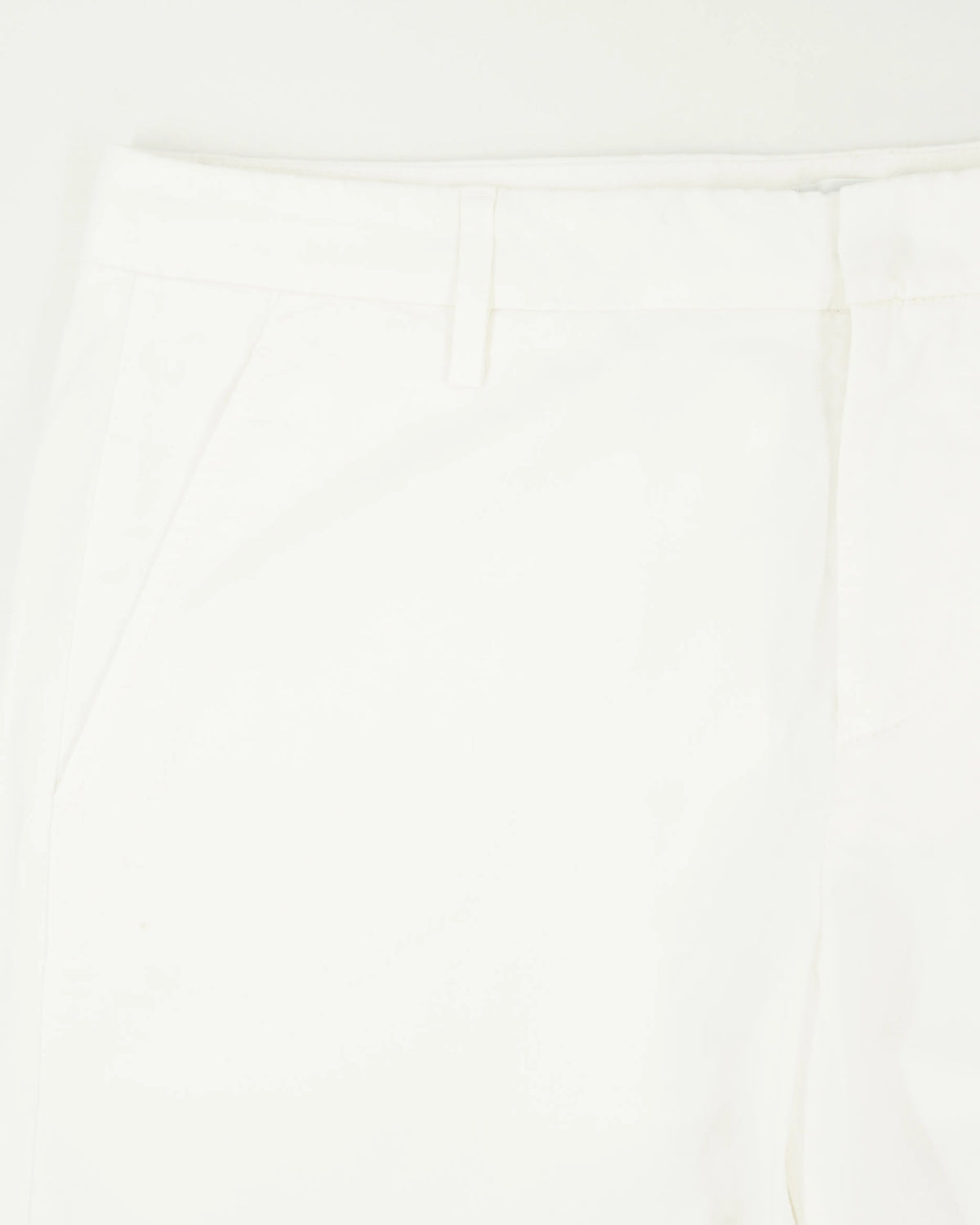Dondup Gaubert Cotton Linen Stretch White