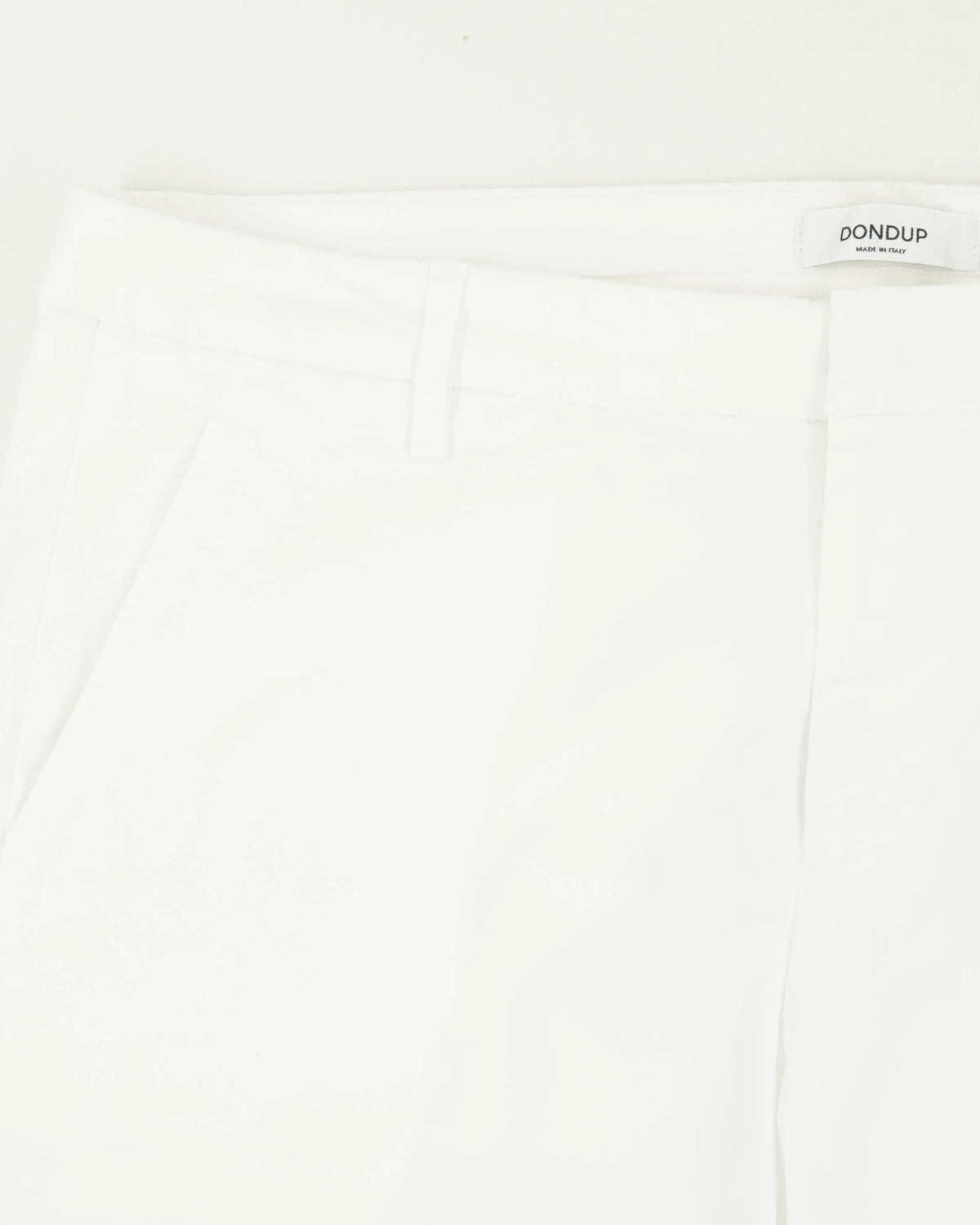 Dondup Gaubert Gabardine Stretch White