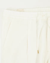 Briglia Trousers  Relaxed Fit Pure Linen White