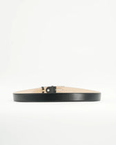 Doucals Belt Adjustable Leather Black