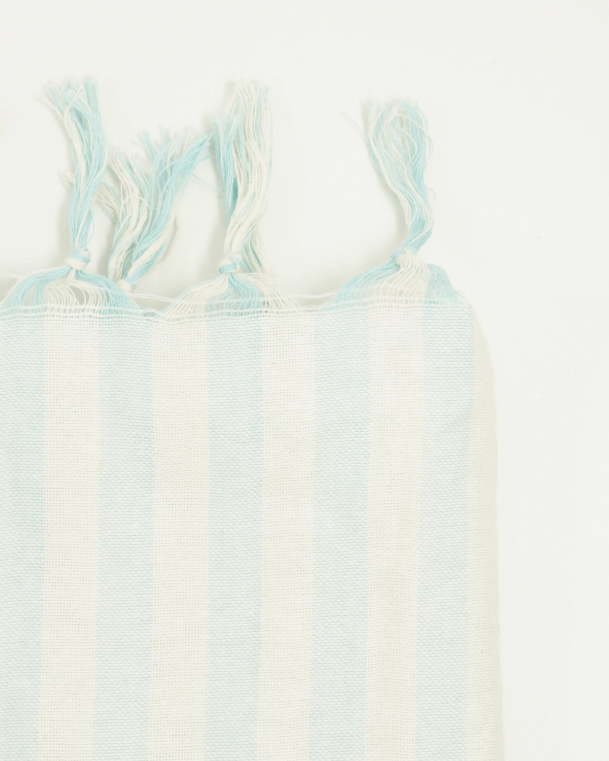 MC2 Beach Towel Striped Light Blue Off White
