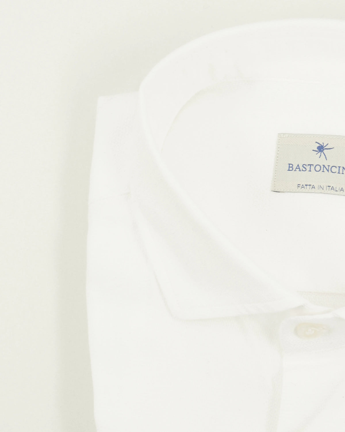 Bastoncino Shirt Textured Cotton White