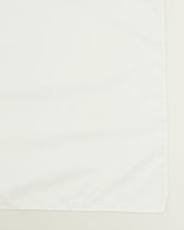 Altea Pure Cotton Pocket Square White
