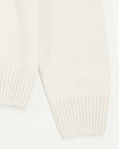 Gran Sasso Half Zip Wool Cashmere Light Beige