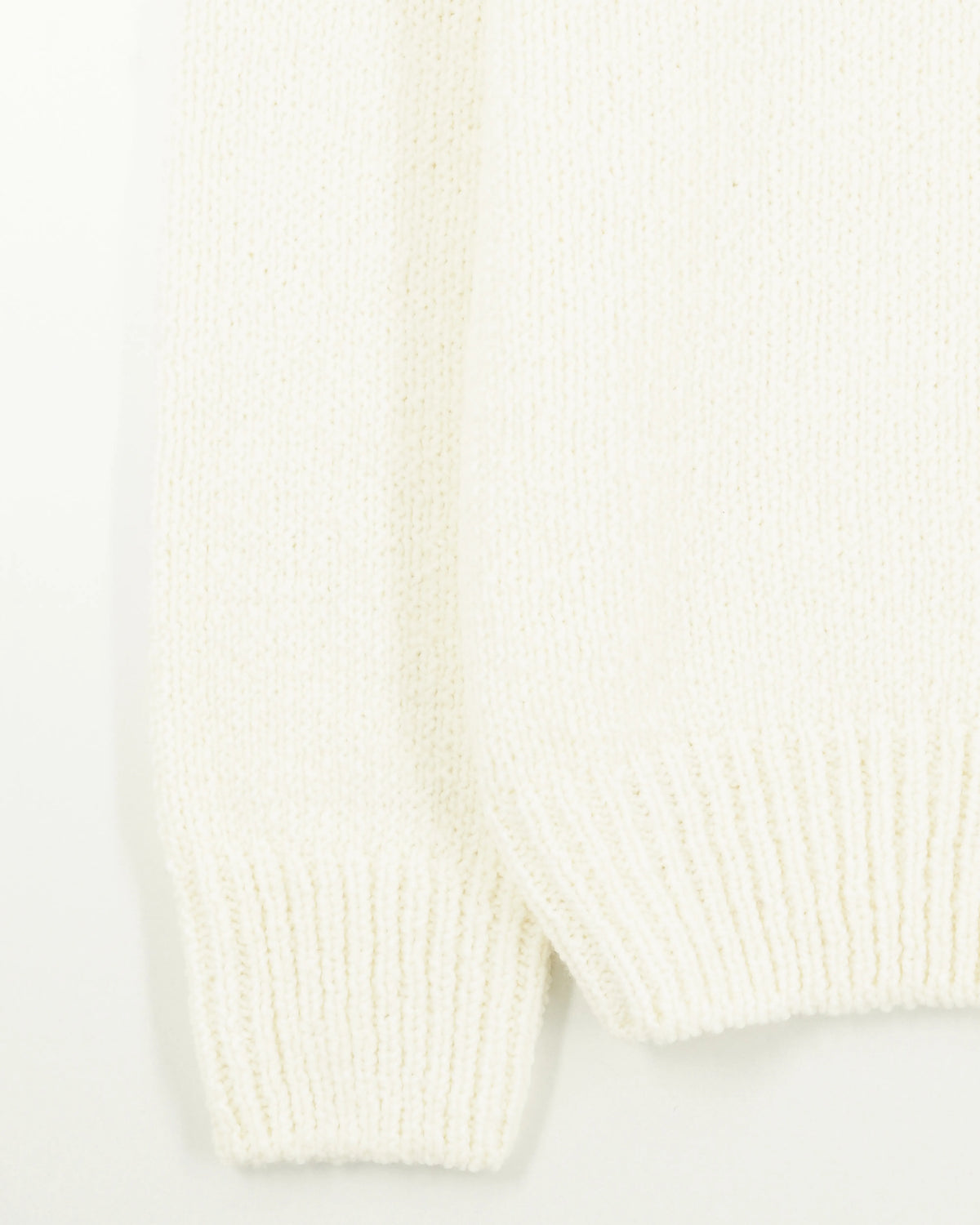Gran Sasso Cardigan Chunky Knit Cream