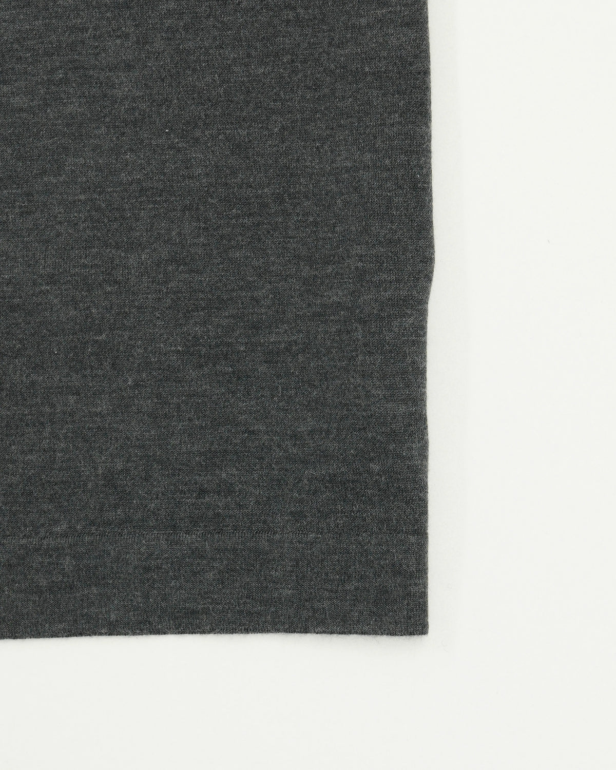 Gran Sasso Knitted T-Shirt Cashmere Silk Grey