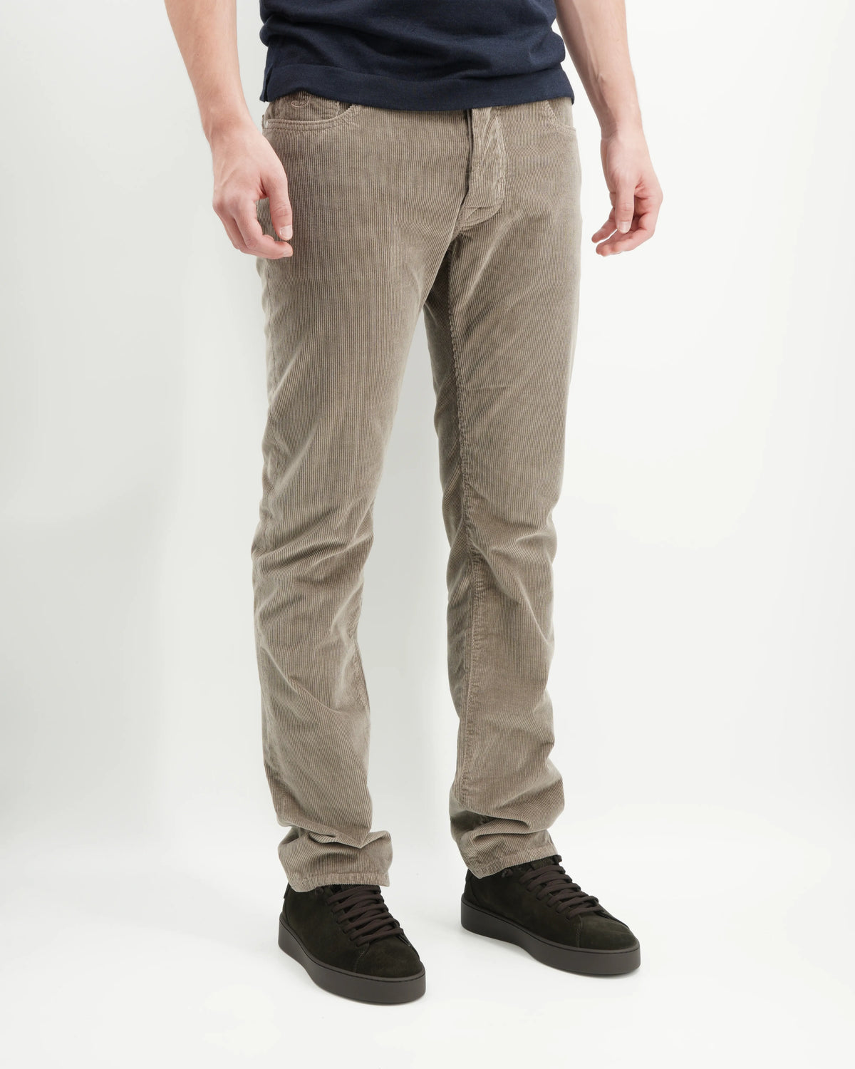 Jacob Cohen Bard Stretch Corduroy Taupe