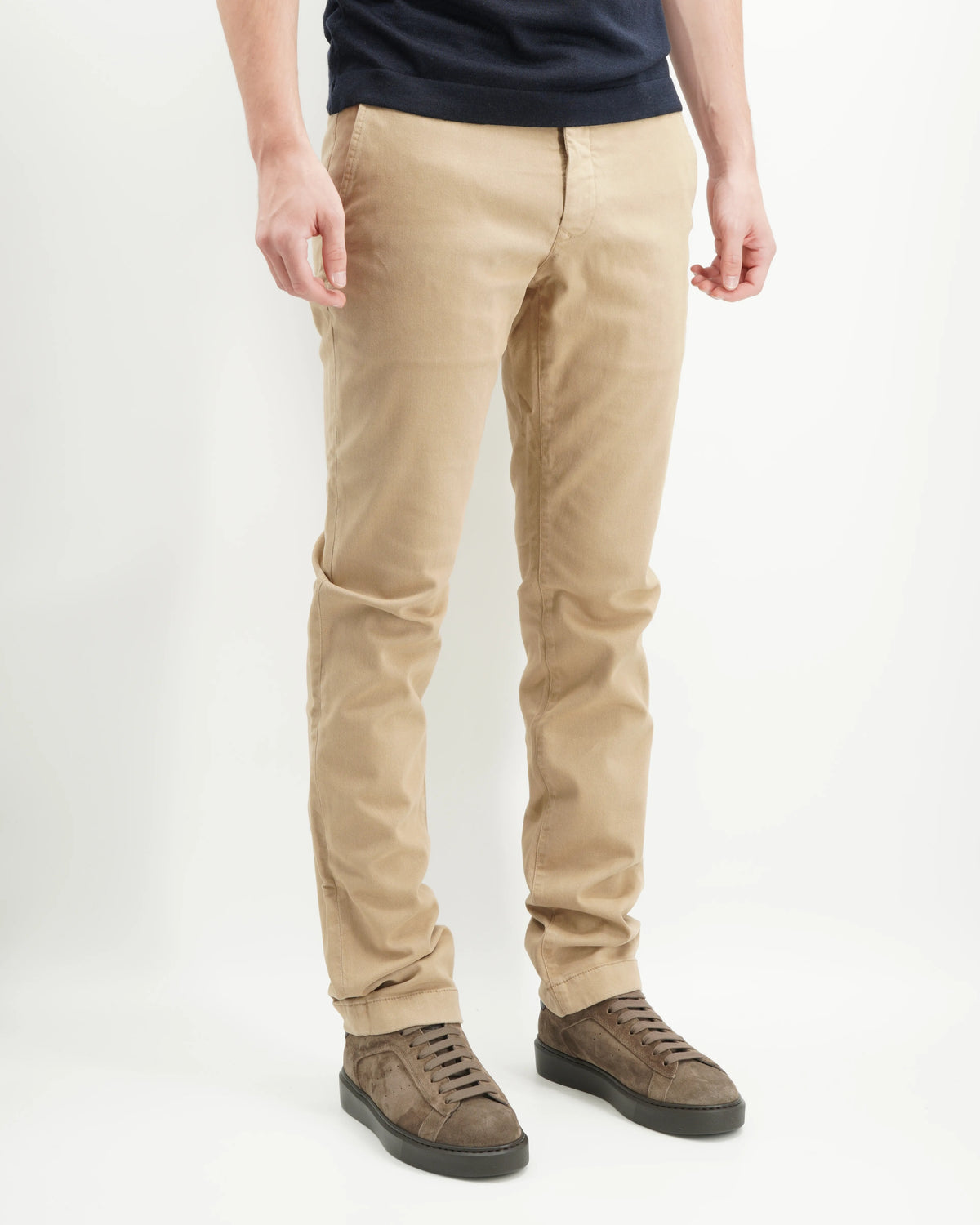 Jacob Cohen Bobby Cotton Lyocell Stretch Beige