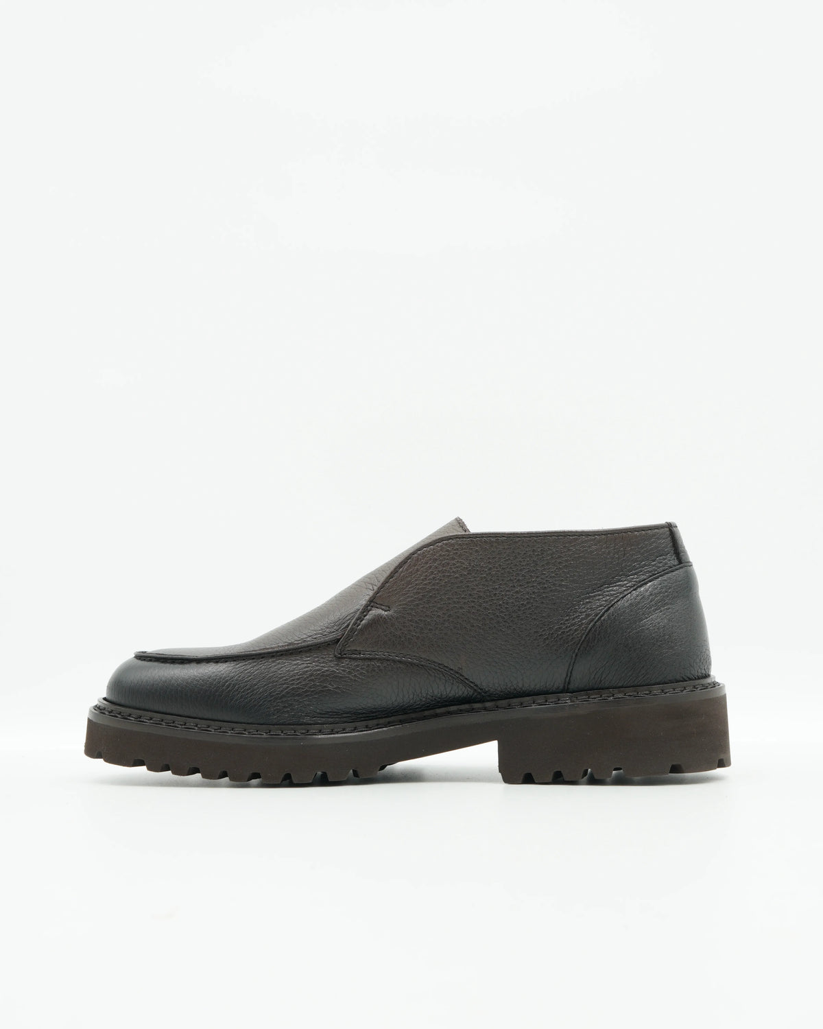 Doucals Desert Boot Deerskin Dark Brown