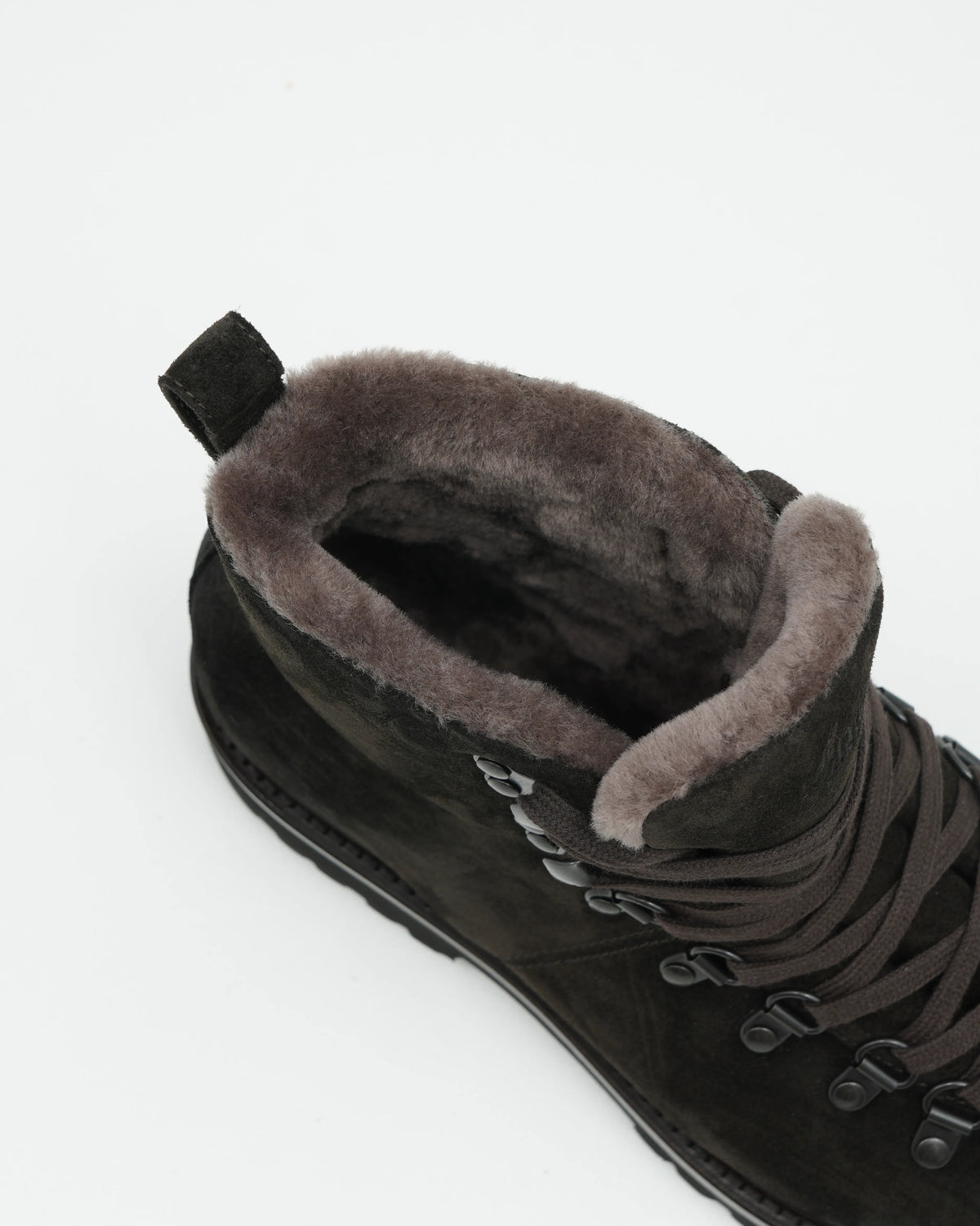 Fabiano Ricci Boot Shearling Dark Brown