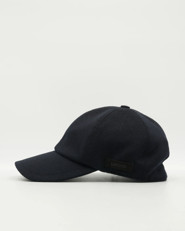 Lardini Cap Loro Piana Virgin Wool Navy
