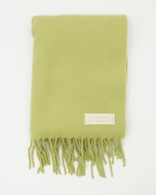 Ranwald Scarf Zibellino Cashmere Green