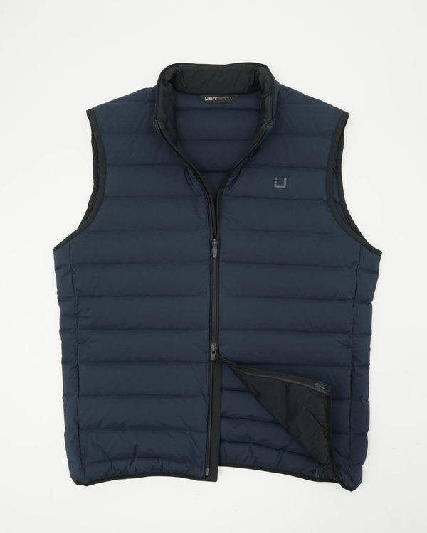 UBR Sonic Vest Padded Stretch Navy