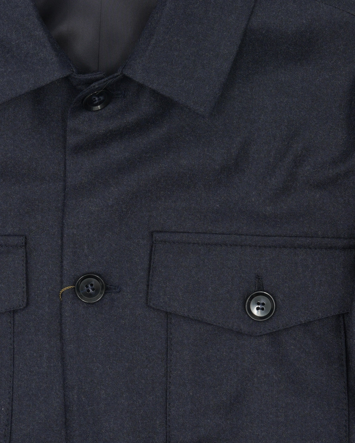 Studio 73 Overshirt Pure Virgin Wool Navy
