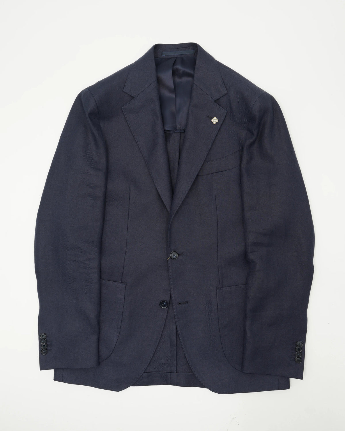 Studio 73 Jacket Solbiati Linen Navy