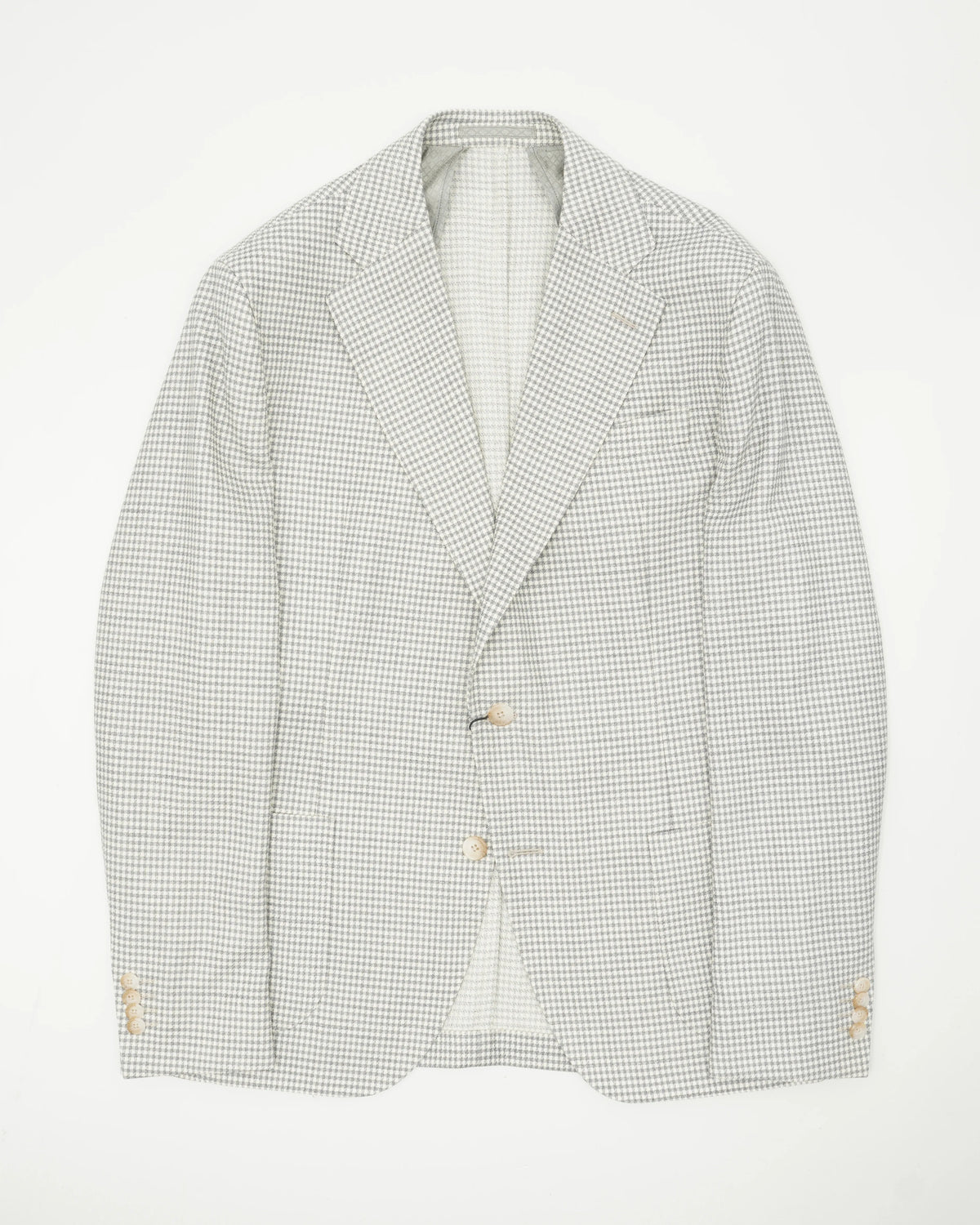 Sand Copenhagen Jacket Houndstooth Light Grey