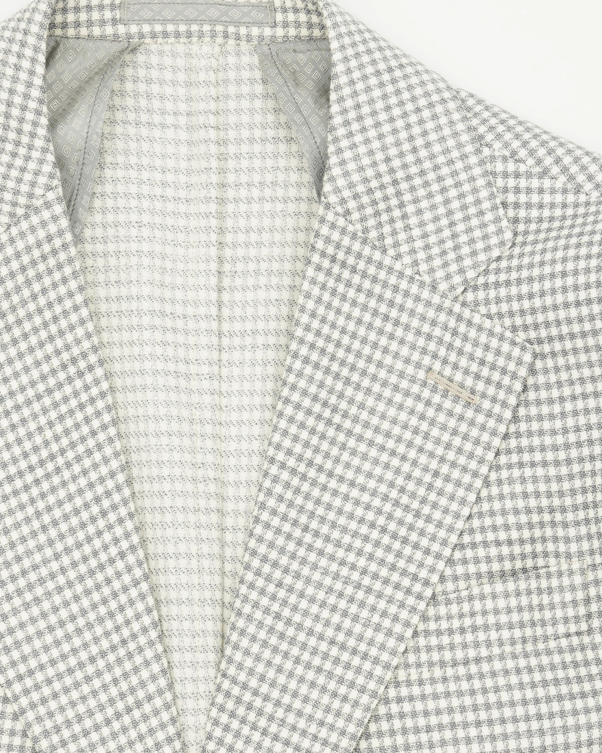 Sand Copenhagen Jacket Houndstooth Light Grey