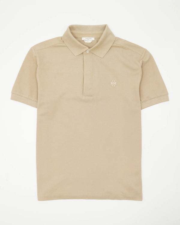 Jacob Cohen Polo Shirt Garment Dyed Cotton Beige