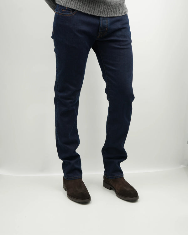Jacob Cohen Bard Stretch Denim Dark Blue