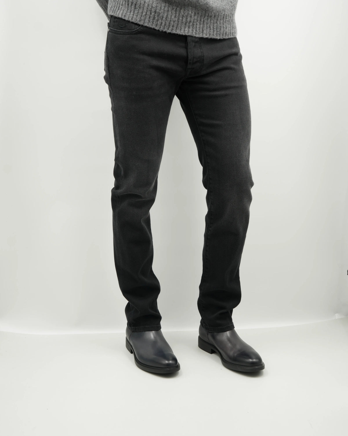 Jacob Cohen Bard Stretch Denim Washed Black
