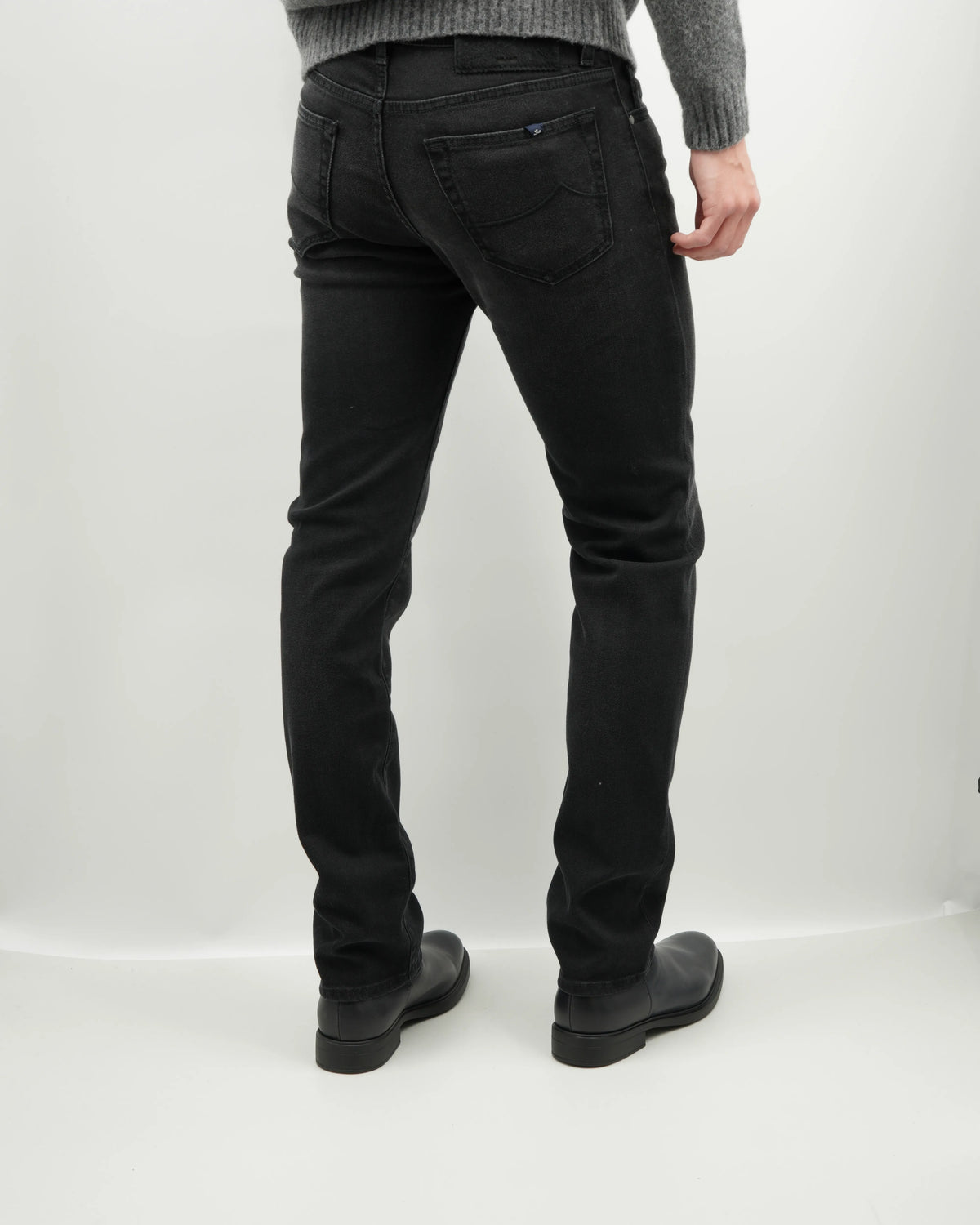 Jacob Cohen Bard Stretch Denim Washed Black
