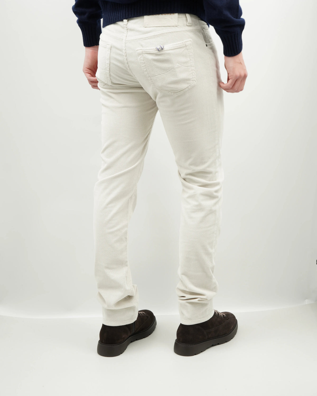 Jacob Cohen Bard Stretch Corduroy Off White
