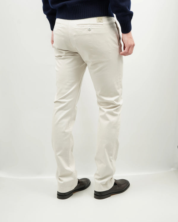 Jacob Cohen Bobby Stretch Gabardine Off White