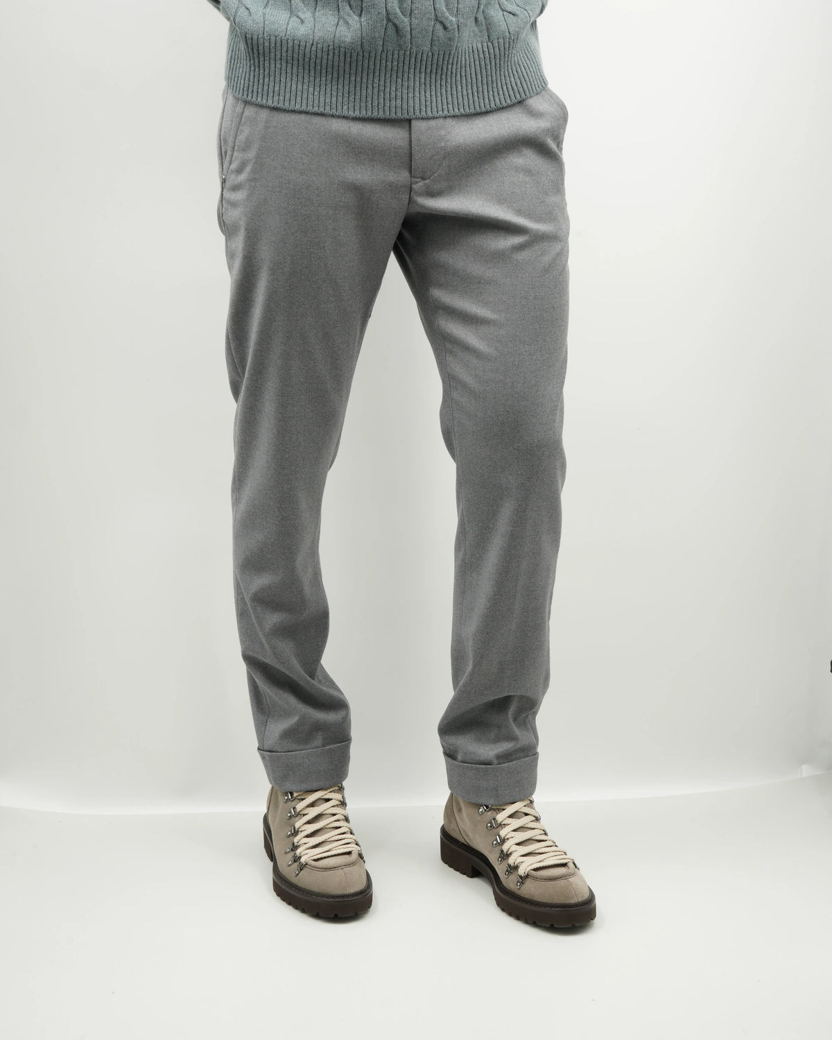 Jacob Cohen Jannik Stretch Flannel Grey