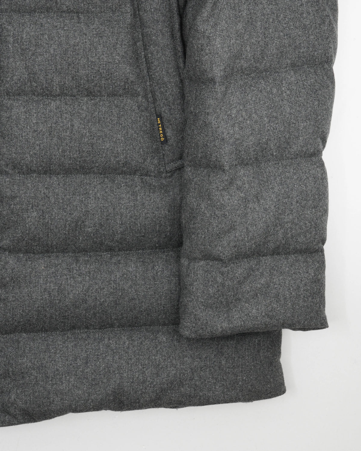 Hetrego Coat Down Padded Bib Grey