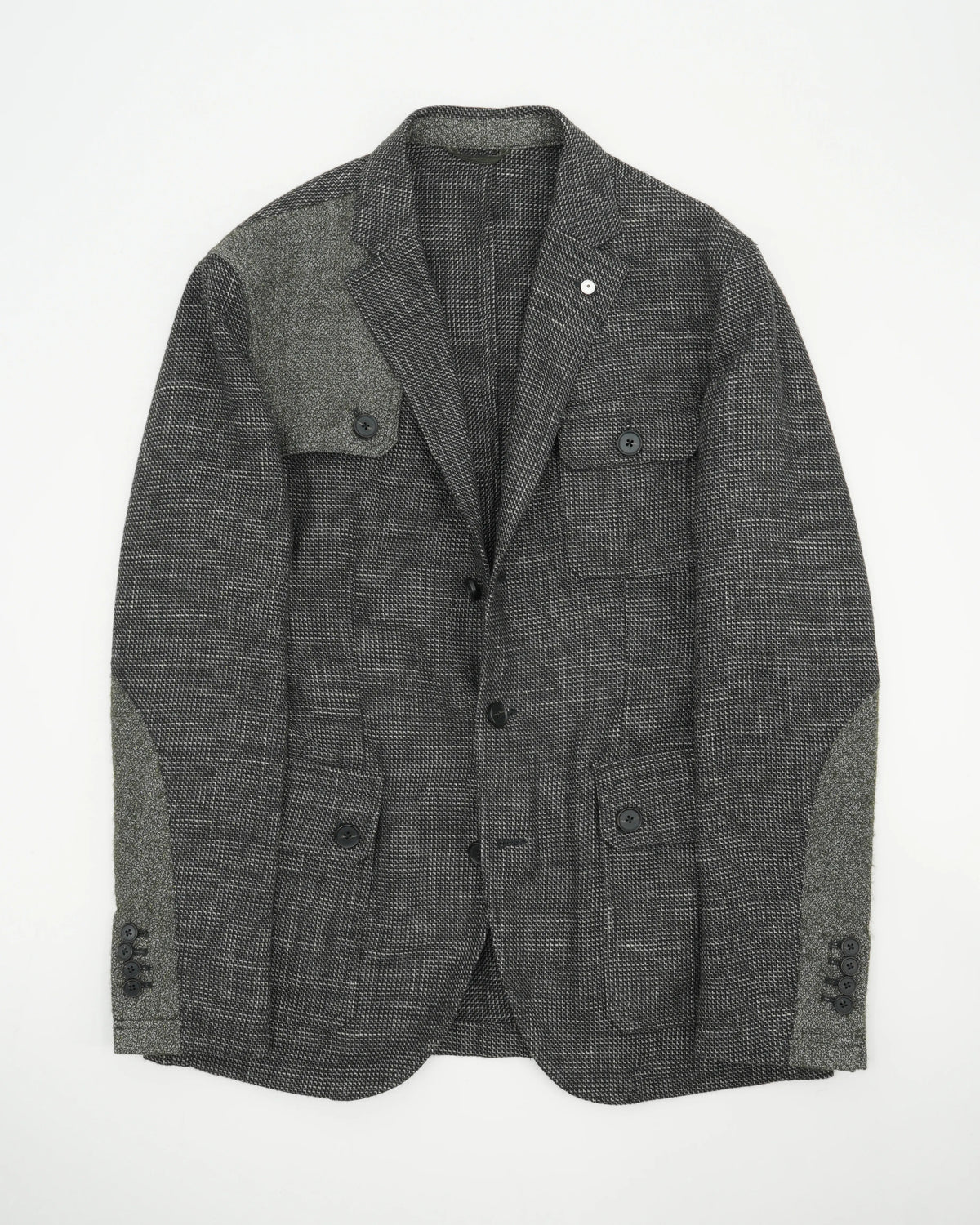 LBM Safari Jacket Patchwork Green