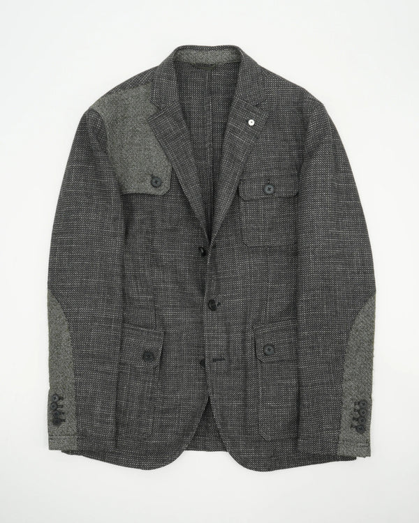 LBM Safari Jacket Patchwork Green