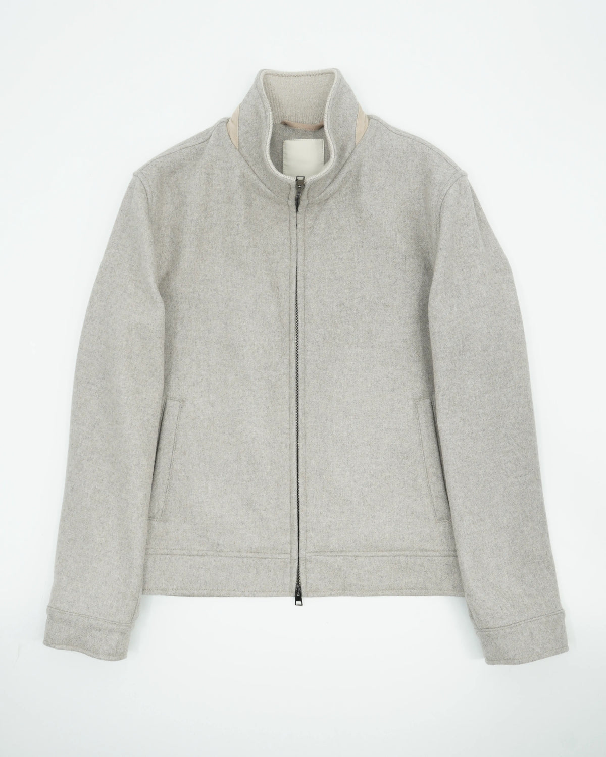 Zonda Blouson Wool Cashmere Warm Grey