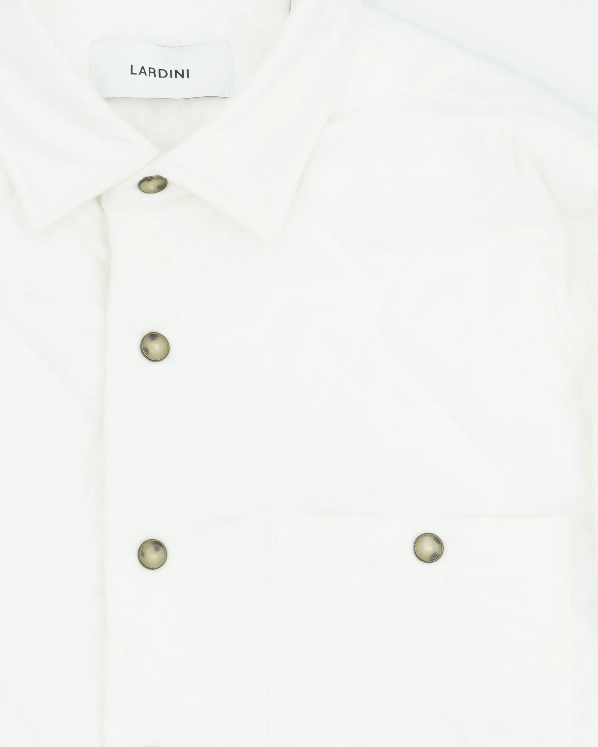 Lardini Jacket Unlined Cotton White