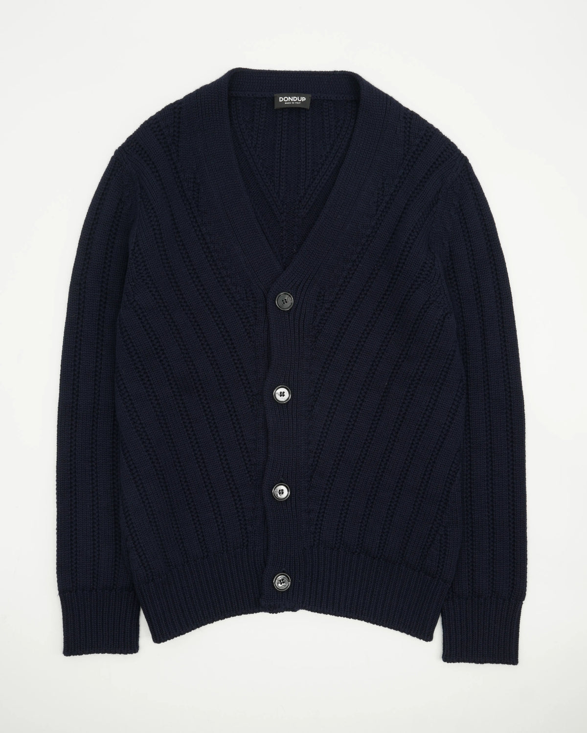 Dondup Cardigan Extrafine Merino Navy