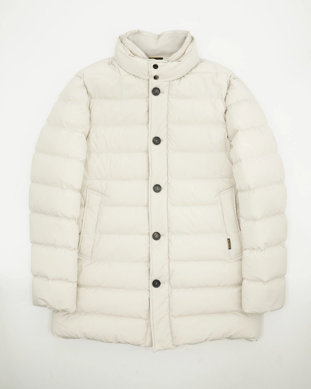 Hetrego Coat Down Padded Bib Light Beige