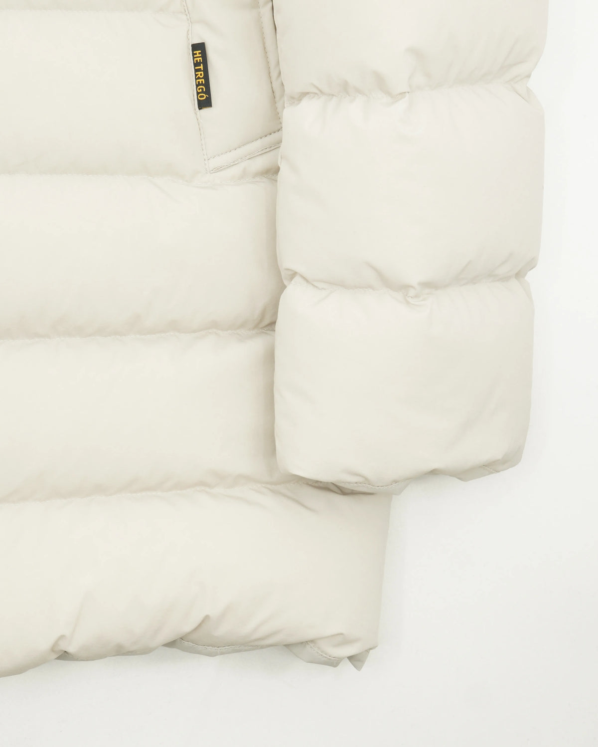 Hetrego Coat Down Padded Bib Light Beige