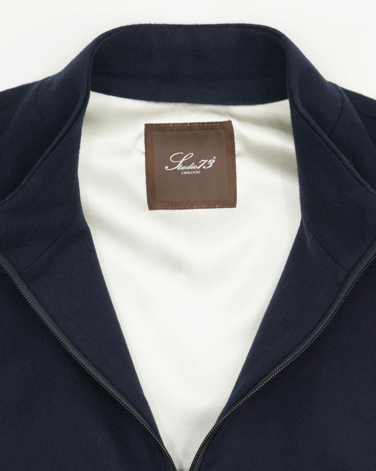 Studio 73 Vest Loro Piana Wool Navy