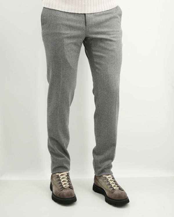 Doucals Derby Lace-up Suede Light Grey