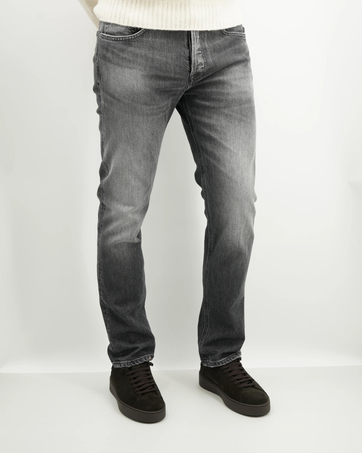 Dondup Icon Relax Stretch Denim Medium Grey