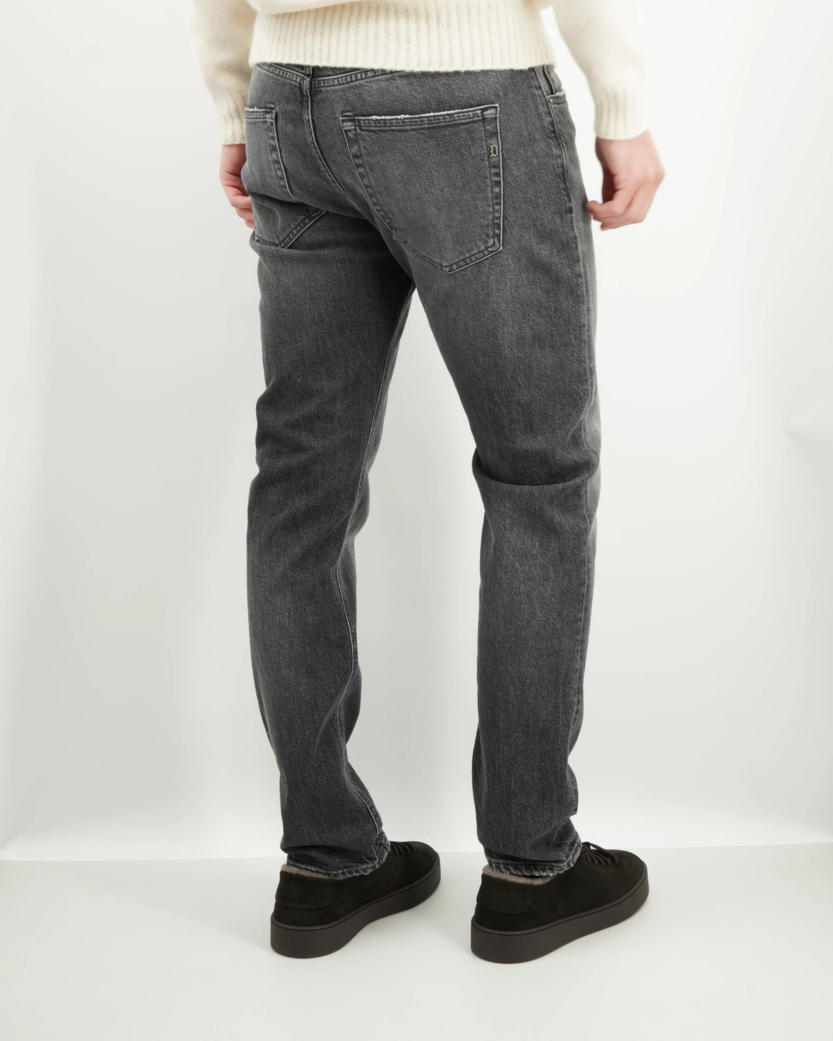 Dondup Icon Relax Stretch Denim Medium Grey