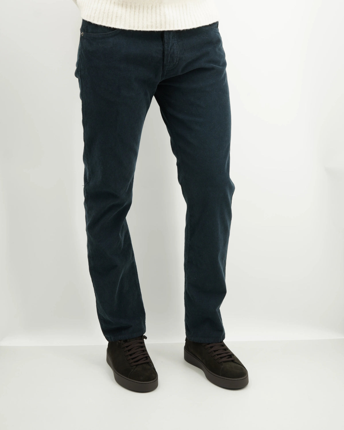 Dondup Icon Relax Stretch Corduroy Navy